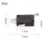 10L0L Speed Micro Switch 3 Prong Terminal for Golf Cart Club Car DS Precedent (1982-up) & Tempo (2018-up) Replacement Part 1014807 1014805 4240 view 4
