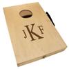 Executive Gift Shoppe | Roman Monogram Mini Cornhole Game view 1