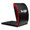Yes4All Abdominal Exercise Pads, Foldable Ab Workout Equipment for Home Gym Core Training & Back Stretching, Sit Up Mat for Floor Exercises with Tailbone, Red view 1