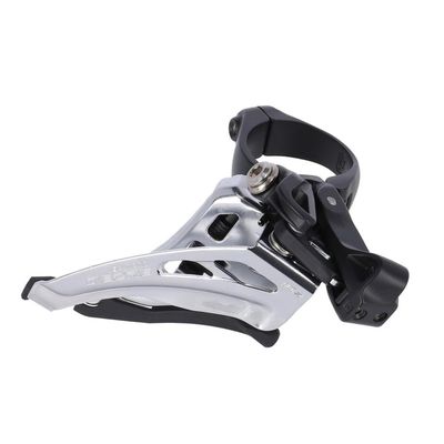 Shimano Deore Unisex's FDM4100MX4 Brakes & Shifters, Silver, Double