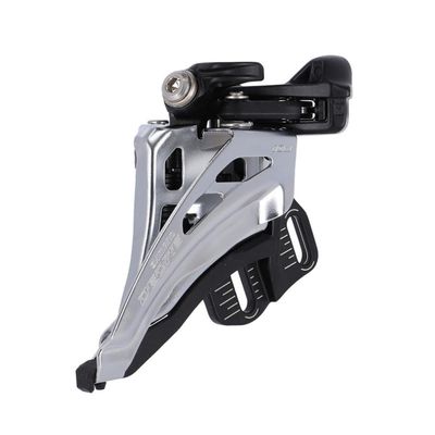 Shimano Deore Unisex's FDM4100E4 Shimano Latest Series Tier 2, Silver, Double