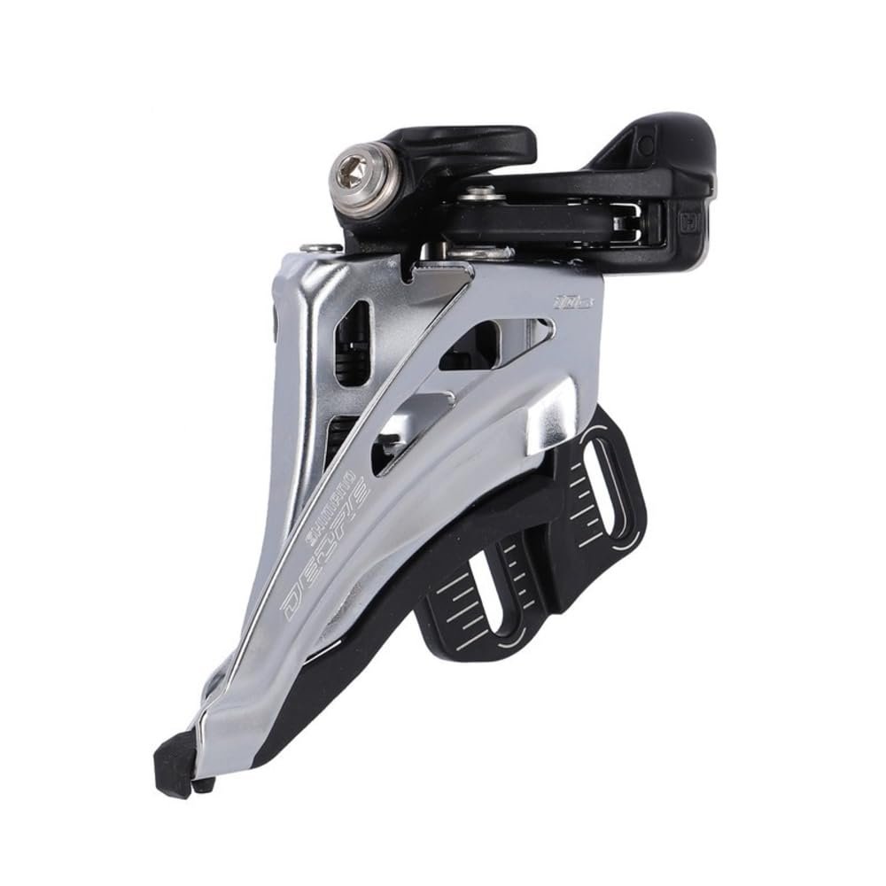 Shimano Deore Unisex's FDM4100E4 Shimano Latest Series Tier 2, Silver, Double