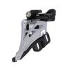 Shimano Deore Unisex's FDM4100E4 Shimano Latest Series Tier 2, Silver, Double view 1