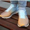 Alegrianan Elastic No Tie Shoe Laces For Adults,Kids,Elderly,One Size Fits All Purple view 4