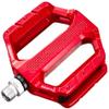 SHIMANO Pedals PD-EF202 MTB Flat Pedals, red, 9/16 inches, EPDEF202R view 2