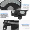 Beyoung Exercise Bike Pedals with Straps, 9/16" Stationary Recumbent Bike Pedals for Indoor Exercycle Bike,Spin Bike,Toe Cages for Peloton Bike, 1 Pair view 2
