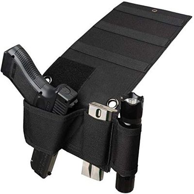 ACEXIER Gun Holster Black Mattress Bedside Car Tactical for Beretta 92 G1ock 18 19 26 1911 9mm Holster (Black)