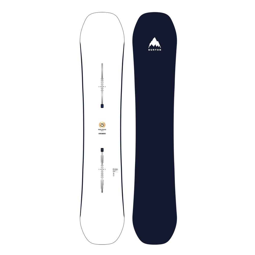Women's Burton Feelgood Snowboard, 142cm, White