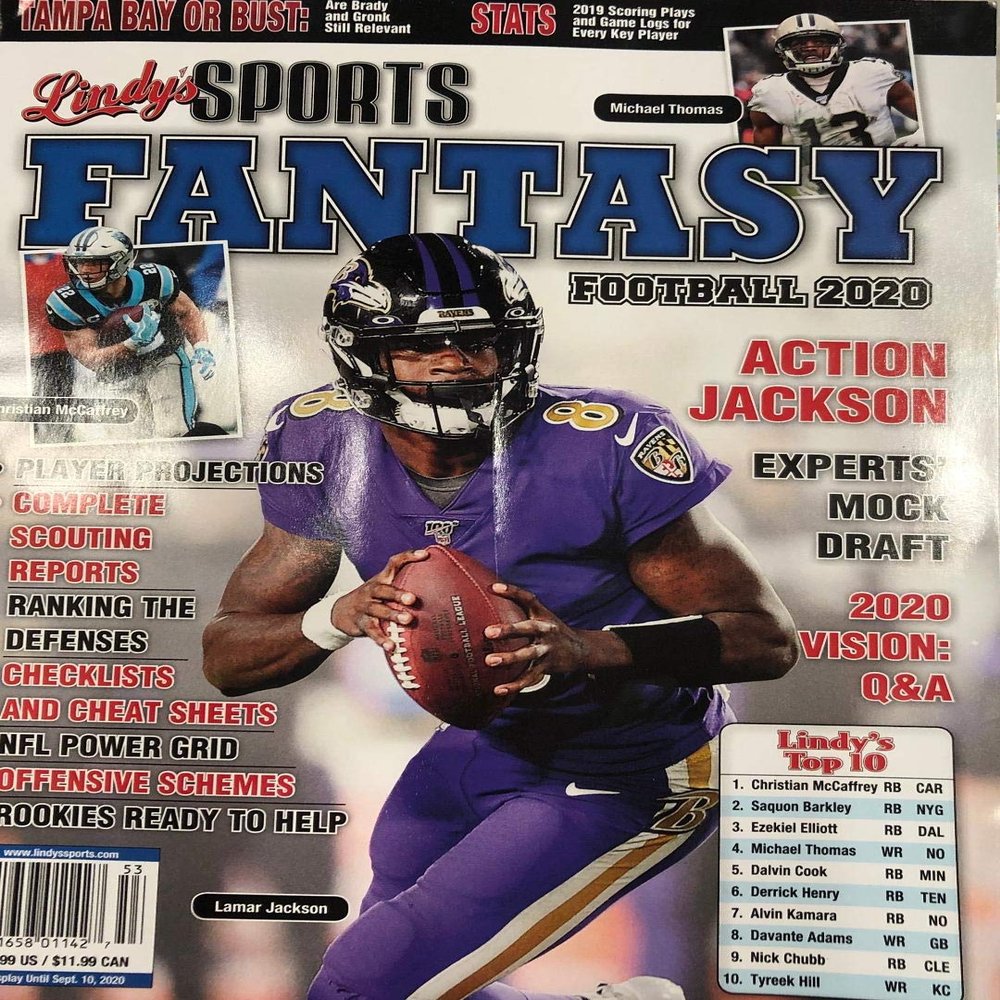 Lindy's Sports Fantasy Football 2020 Vol. 20