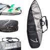 DORSAL Travel Shortboard and Longboard Surfboard Board Day Bag Cover Black/Grey Nylon view 1