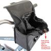 Bicycle Front Handlebar Bag with Draw Cord and Clip, Tour Guide, Black view 3