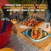 UCO 4-Piece Camping Mess Kit, Blue, Nylon view 3