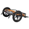 Allen Sports Hi-Viz 2-Child Bicycle Trailer, Model ET2-O, Orange view 4