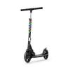 Jetson Scooters - Jupiter Jumbo Kick Scooter (Black) - Collapsible Portable Kids Push Scooter - Lightweight Folding Design with Big Wheels and High Visibility RGB Light Up LEDs on Stem and Deck view 1