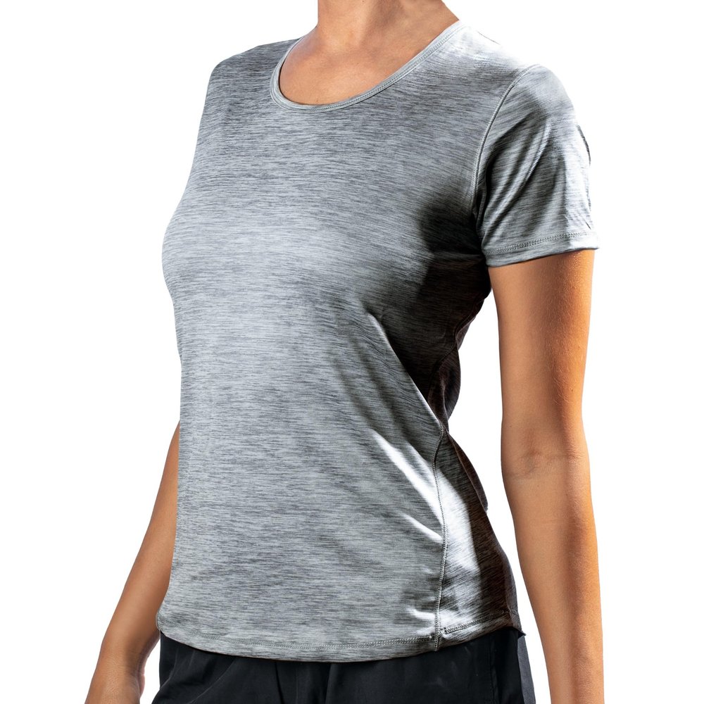 Kanu Surf Women's Solid UPF 50+ Swim Shirt Rashguard (Regular & Plus Sizes)