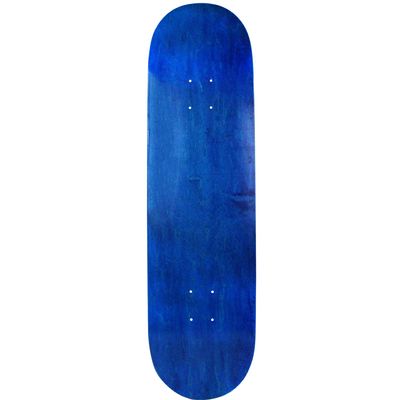 Moose Skateboard Deck Canada Made Blank Canadian Maple (Blue, 8.25" x 32")