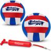 GoSports Pro Neoprene Pool Volleyball 2 Pack, Waterproof Volleyballs with Ball Pump view 1