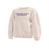 chicka-d NCAA LSU Tigers Womens Corded Crew Pullover Sweatshirt, Natural, X-Large (443_NC_CB) view 2