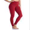 Colorfulkoala Women's High Waisted Tummy Control Workout Leggings Full Length Ultra Soft Yoga Pants 28" (M, Rose Red) view 3