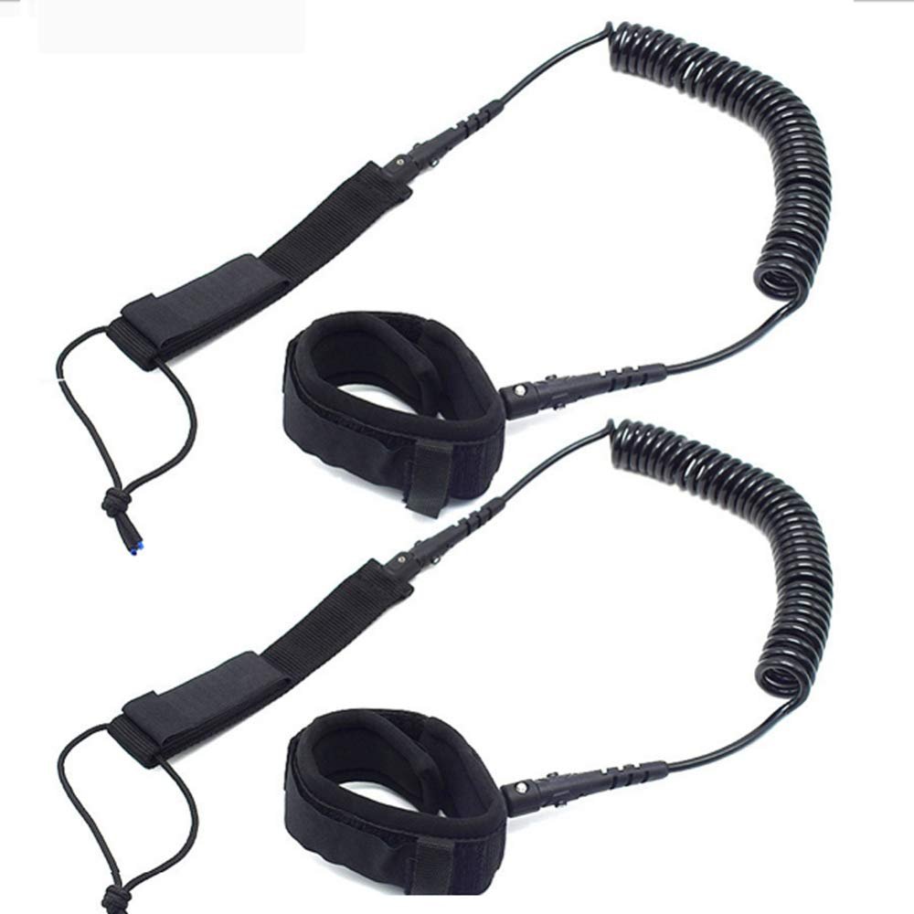 Surfboard Foot Rope 7mm Windsurfing Safety Rope Sup Rotatable Lifeline Telescopic Rope Surfboard Wakeboard Accessories,B