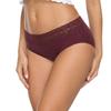 Wealurre Cotton Panties for Women Bikini Underwear Hipster Underpants Lace Briefs Pack(DarkSeries,L) view 2