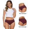 Wealurre Cotton Panties for Women Bikini Underwear Hipster Underpants Lace Briefs Pack(DarkSeries,L) view 3
