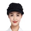 Jaspfct 1pc Chef Hats Hairnets Kitchen Cooking Dishwashing Work Caps in Black HT005B1 view 2