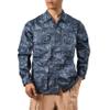 BACKBONE Mens Army Military Battle Dress Uniform BDU Shirt Camo Top Jacket (Midnight Blue Digital,Size L) view 1