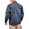 BACKBONE Mens Army Military Battle Dress Uniform BDU Shirt Camo Top Jacket (Midnight Blue Digital,Size L) view 3