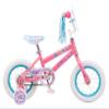 Pacific Princess Character Kids Bike for Boys and Girls Ages 3-5 Year Old, 12-Inch Wheels, Coaster Brakes, Adjustable & Quick Release Seat, Pink view 2