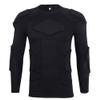 Men's Long Sleeve Goalkeeper Padded Shirt Football Protective Gear Set Training Suit for Soccer Rugby Basketball Paintball Rib Protector Shirt view 1