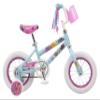 Pacific Kittens Character Kids Bike for Boys and Girls Ages 3-5 Year Old, 12-Inch Wheels, Steel Frame, Coaster Brakes, Adjustable & Quick Release Seat, Pink/Blue view 2