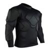 Men's Long Sleeve Goalkeeper Padded Shirt Football Protective Gear Set Training Suit for Soccer Rugby Basketball Paintball Rib Protector Shirt view 1