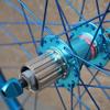 Bike Wheels 24 in Disc Brake Double Wall Alloy Rim Bicycle Wheel Set 8-10 Speed Cassette Hubs QR Sealed Bearing (Size : B-Blue) view 2