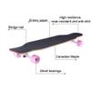 43 Inch Longboard 7 Ply Maple Complete Longboards Skateboard Dancing,Cruising,Curving,Freeride Slide,Freestyle and Downhill Freestyle Cruiser for Teens Or Adults (Color : B) view 2