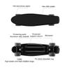 TXTC Standard Skateboard Complete Highly Flexible Plastic Cruiser Board Mini 22 Inch Skateboards S for Beginners Or Professional with High Rebound PU Wheels (Color : B) view 3