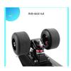 TXTC Standard Skateboard Complete Highly Flexible Plastic Cruiser Board Mini 22 Inch Skateboards S for Beginners Or Professional with High Rebound PU Wheels (Color : B) view 4