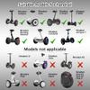 GLDYTIMES Handlebar for Segway Ninebot S Smart/mini PRO/mini LITE Self-balance Scooter Hoverboard Adjustable Handle bar Stand Release Knee Pressure 3-in-1 Self Balance hoverboard bar (Handlebar Only) view 2