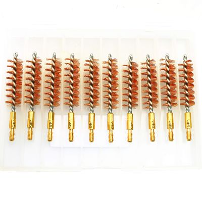 McJ Tools Pistol Bronze Bore Brush (10pack 45 Cal)