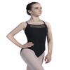 Dance Favourite Black Cross Straps Leotard for Women and Girls Gymnastics 01D0171 (M) view 1