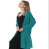 Hotshawl Chiffon Shawls and Wraps for Evening Dresses Women Elegant Soft Scarf Bridal Scarve Wedding Stole (Tea Green, One Size) view 4