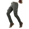 Cicilin Men's Retro Cargo Pants Cotton Casual Work Pants Military Army Combat Slim Work Pants Multi-Pocket (No Belt) Green 33 view 2