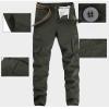 Cicilin Men's Retro Cargo Pants Cotton Casual Work Pants Military Army Combat Slim Work Pants Multi-Pocket (No Belt) Green 33 view 4