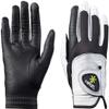 HIRZL Trust Control 2.0 Golf Glove, All Weather Mens Golf Glove, White/Black, Kangaroo Leather Palm, Cabretta Leather Backhand, Trusted by Pros, Sweat Free, Ultimate Grip view 1