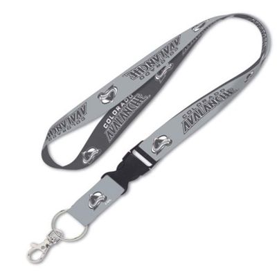 WinCraft Colorado Avalanche Premium Lanyard Id Holder, Charcoal Edition