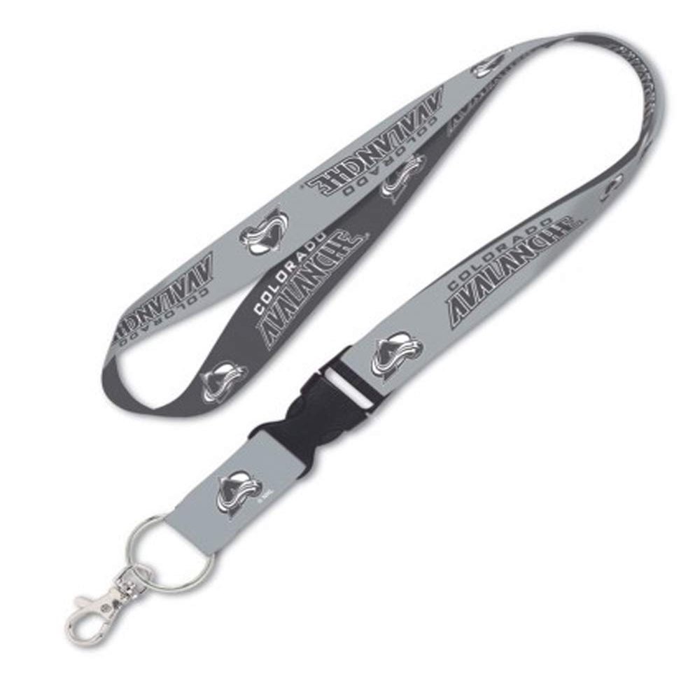 WinCraft Colorado Avalanche Premium Lanyard Id Holder, Charcoal Edition