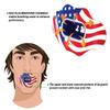 COOLLO SPORTS Lip Guard Mouthguard MAXX/Might Football and High Impact Sports Lip Protector for Adults & Youth (Strap Included) (American Flag -(Two Layers), with Case (Adult 8+)) view 2