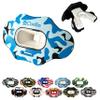 COOLLO SPORTS Lip Guard Mouthguard MAXX/Might Football and High Impact Sports Lip Protector for Adults & Youth (Strap Included) (Camo -Blue -(Two Layers), Without Case (Adult 8+)) view 1