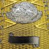 Aztec Calendar and Mexican Eagle 1911 Full-Size Grips . Premium Gold & Nickel-Plated with Ambi Cut, Fits Standard Government 1911 Models, Includes Screws view 3