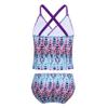 vastwit Kids Girls Digital Pattern Shoulder Straps Two Piece Tankini Swimsuit Holiday Bathing Beachwear Purple 6 view 2
